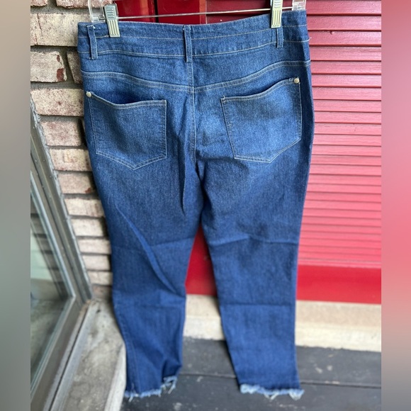 Women's No Brand Medium Blue Jeans - Picture 4 of 5